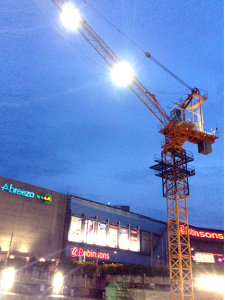 Hongda Luffing Tower Crane -10ton